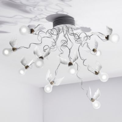 Birdie's Nest Ceiling Light by Ingo Maurer - Starlight Lighting USA and Canada
